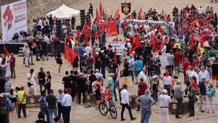 1 Mayıs ara bölgede “Barış ve Sosyal Adalet İçin Emekçiler Omuz Omuza” adlı ortak etkinlikle kutlandı