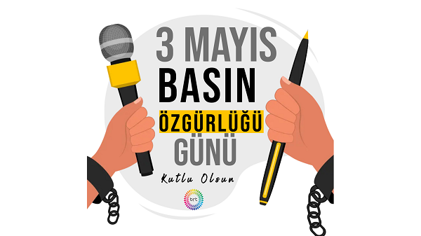 3 Mayıs Dünya Basın Özgürlüğü Günü kutlu olsun