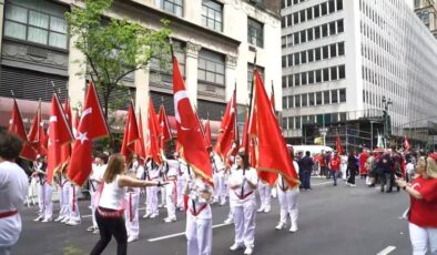 41’inci Geleneksel New York Türk Günü Yürüyüşü yapıldı