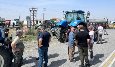 Hayvan Üreticileri ve Yetiştiricileri Birliği süresiz araçlı eylem yapıyor