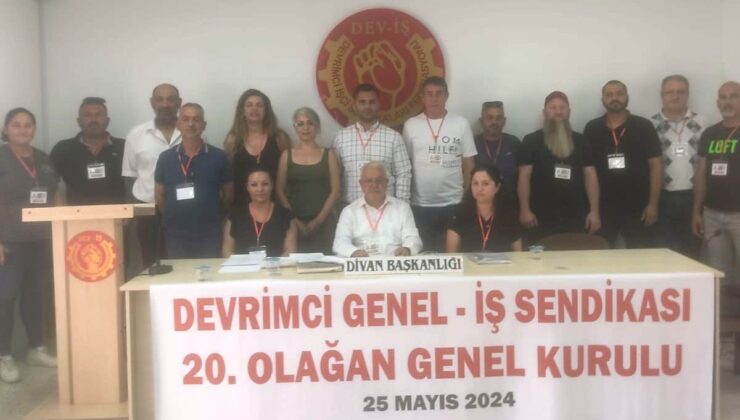 Genel-İş Sendikasının 20. Olağan Genel Kurulu yapıldı