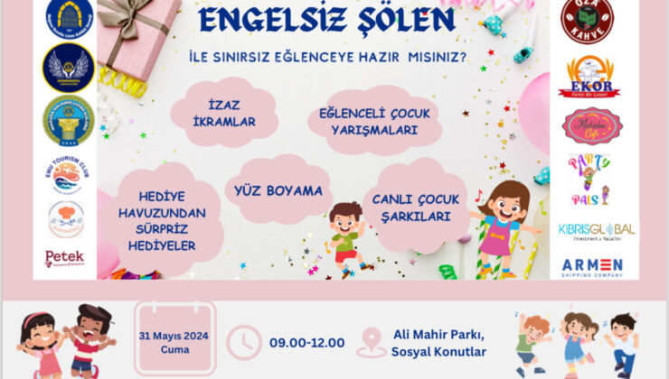 Gazimağusa’da “Engelsiz Şölen” yapılacak