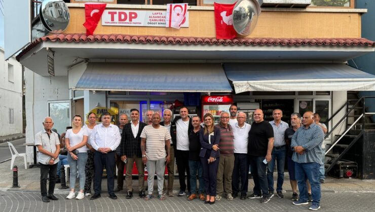 TDP Lapta Alsancak Çamlıbel örgüt binası açıldı