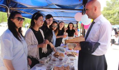 DAÜ’de Şampiyon Melekleri Yaşatma Derneği yararına kermes düzenlendi