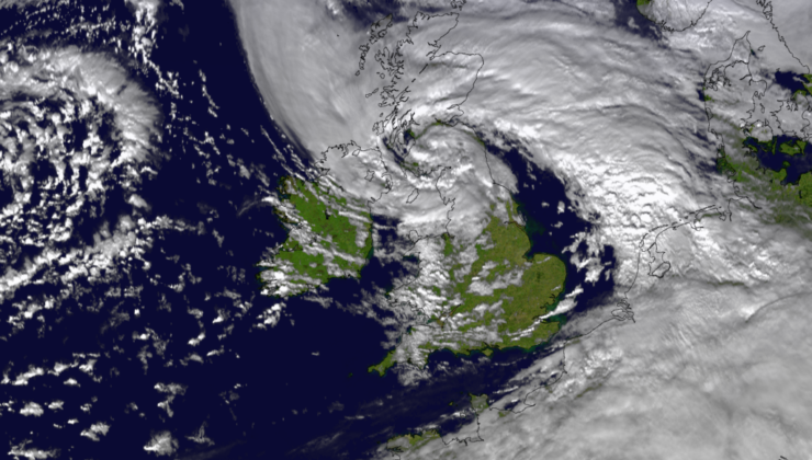 İklim değişikliği, Birleşik Krallık ve İrlanda’da fırtına ve yağışları yüzde 20 daha yoğun hale getirdi