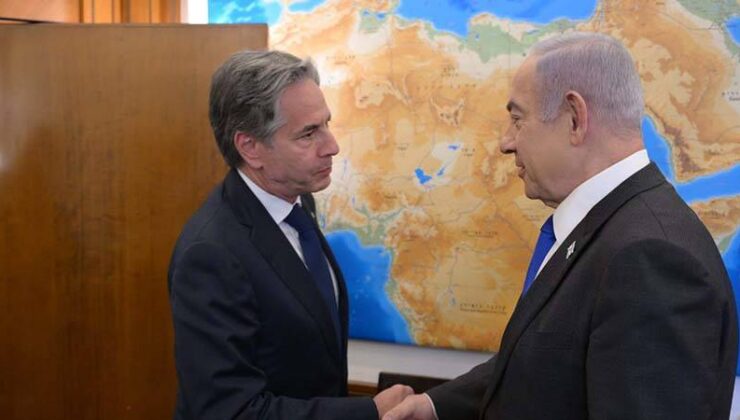 Netanyahu ile görüşen Blinken, Gazze’de ateşkes önerisinin arkasında durduklarını vurguladı