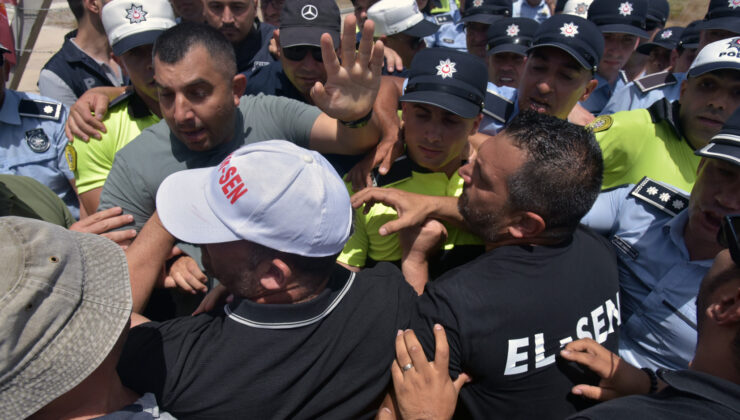 EL-SEN Meriç Trafo Merkezi’ne girerek Ercan Hava Limanı’nın  elektriğini kesmek istedi