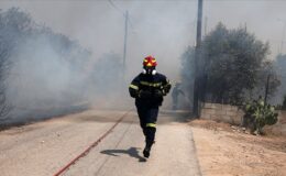 Yunanistan’da orman yangınları nedeniyle bazı köyler tahliye edildi
