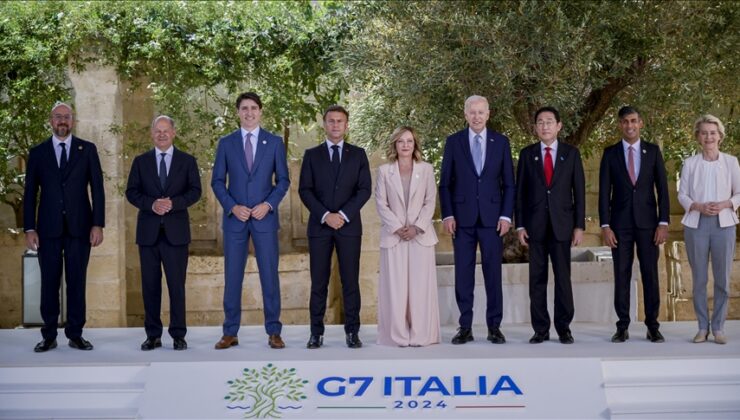 İtalya’daki G7 Zirvesi’nde liderler ilk gün oturumlarını tamamladı