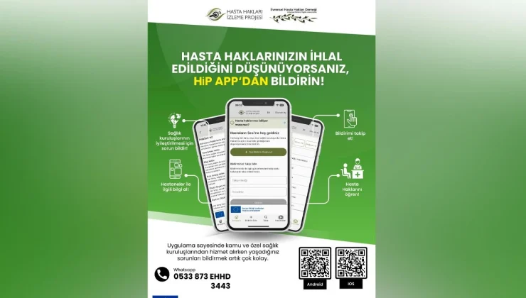 Hasta Hakları Derneği, hasta hakları ihalleri için mobil uygulama geliştirdi