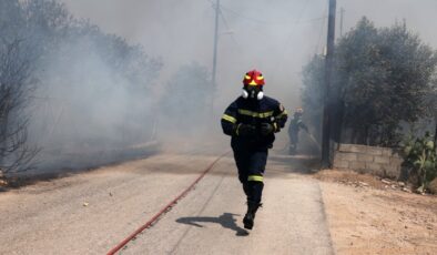 Yunanistan’ın Attiki bölgesindeki yangında 1 kişi hayatını kaybetti