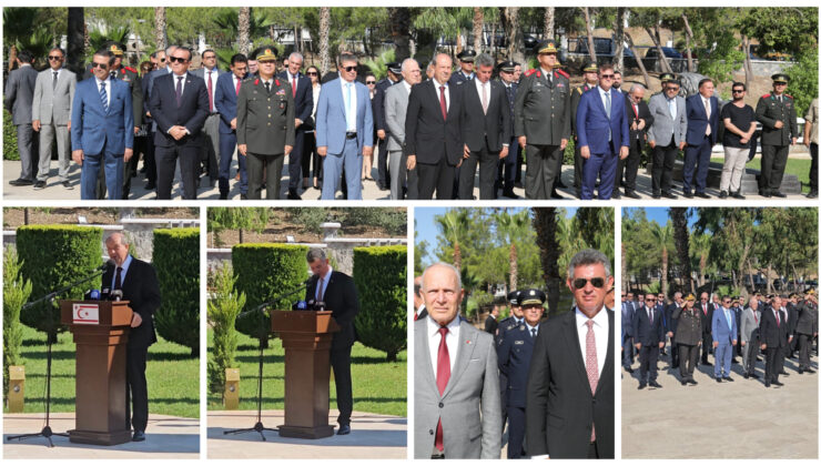 “15 Temmuz Demokrasi ve Milli Birlik Günü” nedeniyle Boğaz Şehitliği’nde tören düzenlendi