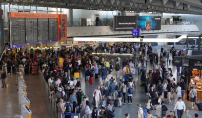 Almanya’da Frankfurt Havalimanı’nda eylem: 50 uçuş iptal edildi