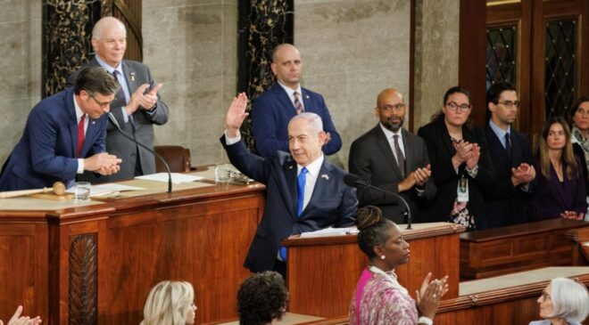 Netanyahu, ABD Kongresi’nde konuştu
