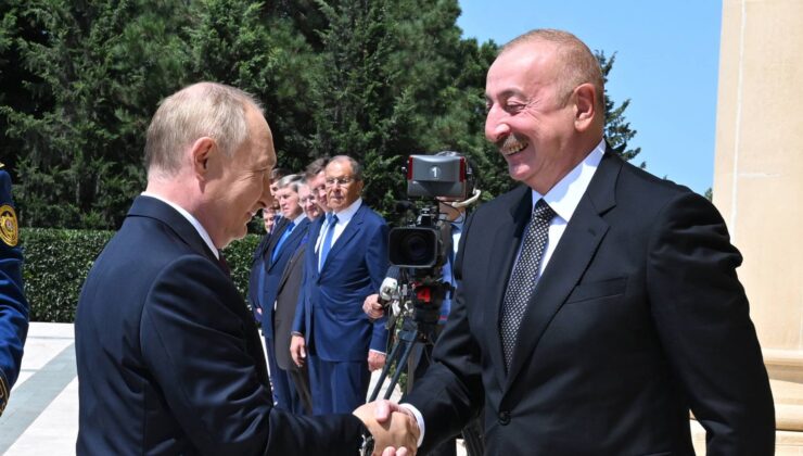 Putin ve Aliyev, Bakü’de görüştü