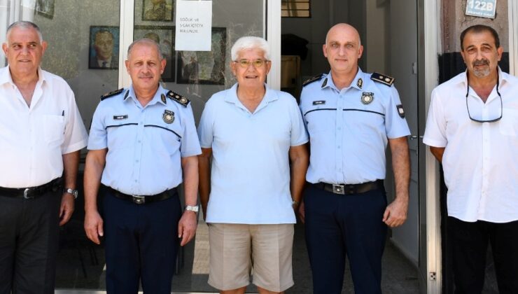 Polis Genel Müdürü Kuni’den Güzelyurt Emekli Polisler Derneği’ne ziyaret