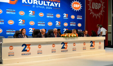 UBP’de 23. Olağan Kurultayı’nda Parti Meclisi’nin belirlenmesi için oy tasnifi başladı