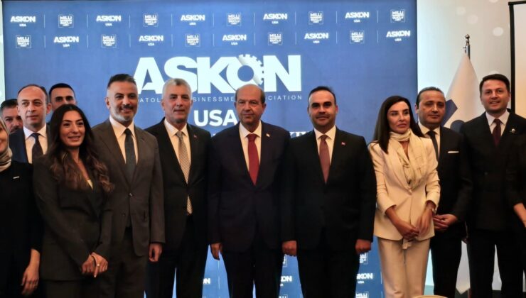 Cumhurbaşkanı Ersin Tatar, ASKON’un New York’ta düzenlediği “Amerikan Türk İş Dünyası Buluşması”nda konuşma yaptı