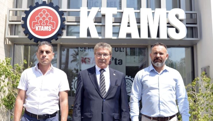 Başbakan Üstel,KTAMS’ı ziyaret etti: “Ortak derdimiz ülkenin geleceği”