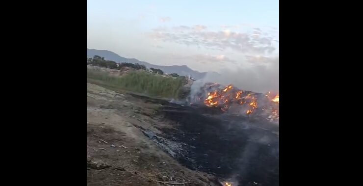 Metehan’daki yangın kontrol altına alındı