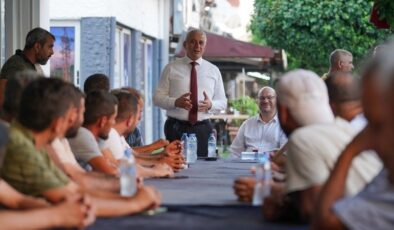 Taçoy, KKTC Şanlıurfa Kültür ve Dayanışma Derneği ile görüştü