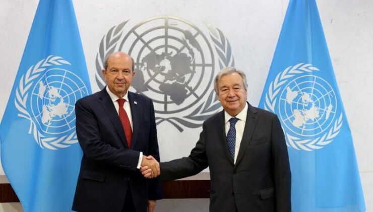 Cumhurbaşkanı Tatar, BM Genel Sekreteri Guterres ile 28 Eylül’de görüşecek