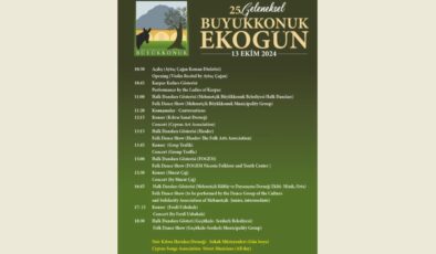 “25. Geleneksel Büyükkonuk Eko Gün” etkinliği 13 Ekim Pazar günü Büyükkonuk köy meydanında gerçekleştirilecek