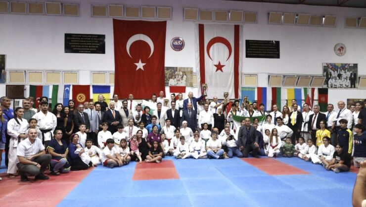 Taekwondoda uluslararası organizasyonun kapanışı yapıldı