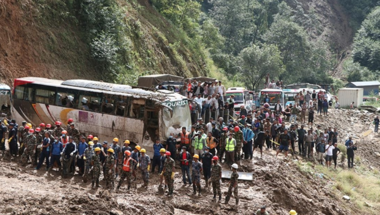 Nepal’deki sel ve toprak kaymalarında ölenlerin sayısı 217’ye çıktı