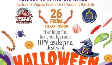 Mağusa Ravelin Lions Kulübü kız çocuklarının HPV aşılarına “Cadılar Bayramı” eğlence etkinliği ile katkı yapacak…