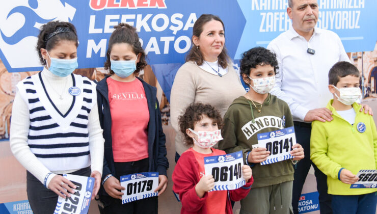 Çocuk Onkoloji Servisi LTB Ülker Lefkoşa Maratonu için kayıt yaptırdı