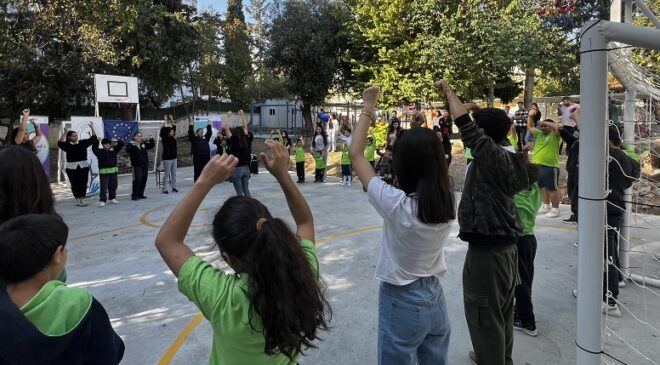 Kıbrıs Türk Fizyoterapistler Derneği, okullarda omurga sağlığı eğitimi verdi