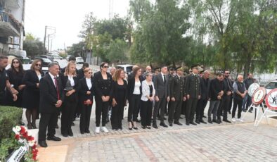 Ulu Önder Atatürk Alayköy’de düzenlenen törenle anıldı