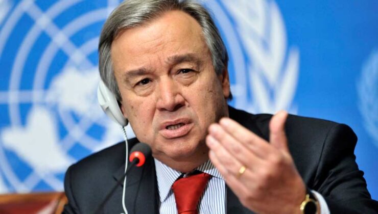 Guterres, Filistin için “temel hedeflere her zamankinden daha uzak” olduklarını belirtti