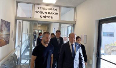 Cumhurbaşkanı Tatar, Acil Durum Hastanesi’ni ziyaret etti