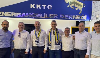 Fenerbahçe Yönetim Kurulu Üyesi Rıfat Perahya, KKTC Fenerbahçeliler Derneği’ni ziyaret etti