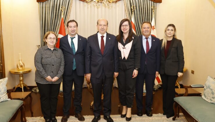 Cumhurbaşkanı Ersin Tatar, Tugay Karakaş’ı kabul etti