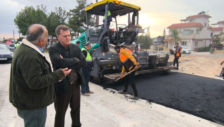 Arıklı Gazimağusa ve İskele’yi ziyaret etti, yapılan çalışmaları yerinde inceledi