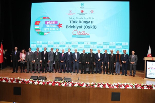 Türk Dünyası Edebiyat Öykü Ödülleri törenle verildi