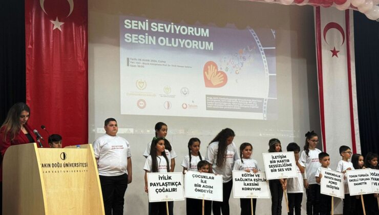 ‘Seni Seviyorum Sesin Oluyorum’: İşitme ve konuşma engelliler için hazırlanan proje tanıtıldı