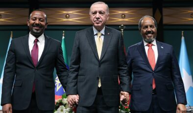 Erdoğan: Somali ve Etiyopya arasında yeni başlangıcın ilk adımını attık