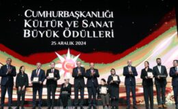 TC Cumhurbaşkanlığı Kültür Sanat Büyük Ödülleri Töreni, Cumhurbaşkanı Tatar’ın da katılımıyla yapıldı