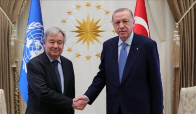 Erdoğan, BM Genel Sekreteri Guterres ile telefonda görüştü