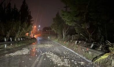 Yunanistan’da şiddetli yağışlar toprak kaymasına yol açtı