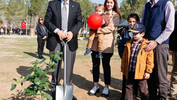 “El ele yeşil bir geleceğe” sloganıyla ağaçlandırma bayramı düzenlendi