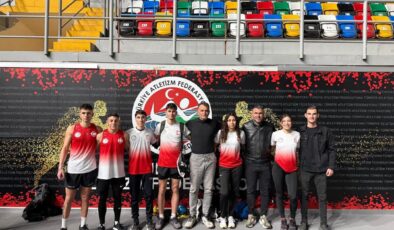 Türkiye U20 Salon Şampiyonası Organizasyonda KKTC’yi 6 sporcu ve 3 antrenör temsil ediyor