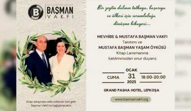 Mustafa Başman’ın yaşam öyküsü “Daima İleri” kitabının tanıtımı yapılacak