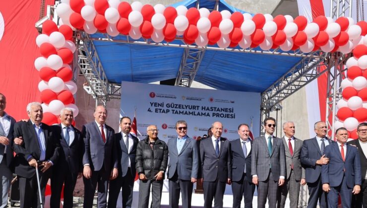 Yeni Güzelyurt Devlet Hastanesi 4. Etap tamamlama projesi başladı.. Başbakan Üstel:Güzelyurt Hastanesi 15 Kasım’da kapılarını hizmete açacak”