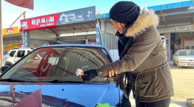 Kadın kuaförüydü, sanayide oto boyacısı oldu: Buradakiler bana “sanayinin ablası” diyor