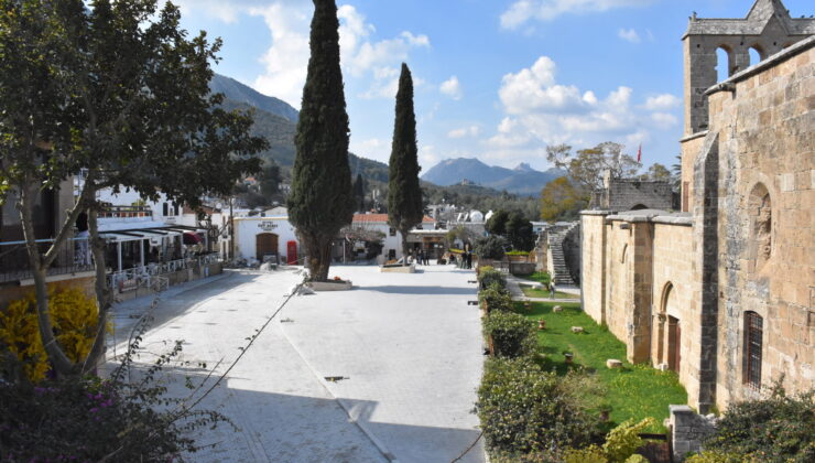 Girne Belediyesi’nin hayata geçirdiği Bellapais Projesi’nde sona yaklaşılıyor